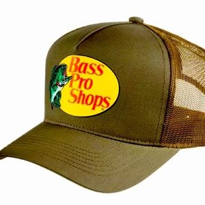 Bass pro shops Olive color trucker cap